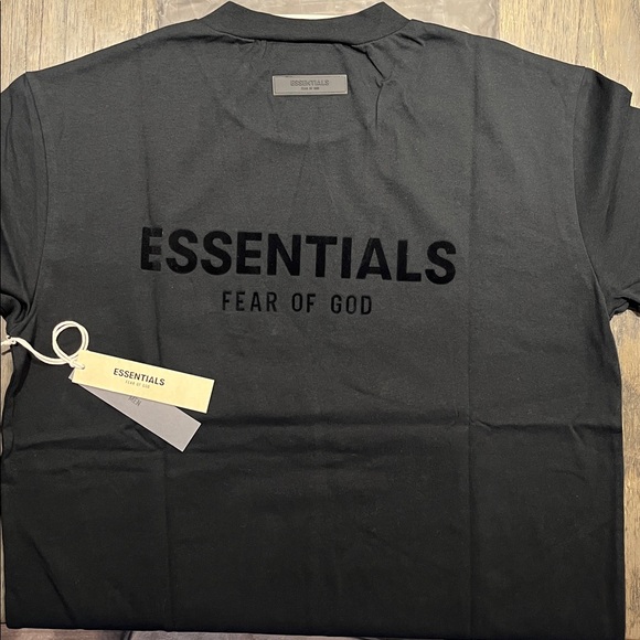 Essentials Black T-Shirt - Picture 3 of 5